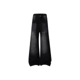 Чёрный Серый с флисовой подкладкой (вышитый)