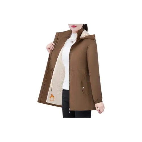 EMINU Женская тренч-куртка