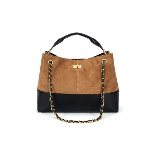 Vigno Сумка из синтетической кожи стандартная женская коричневый кофейный черный