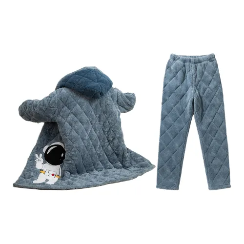 QIAONITONG Изображение Цвет Мужской Пижамный Комплект