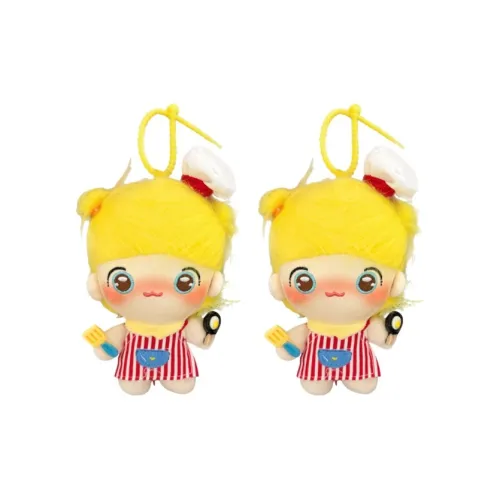 MENGXIAOZAI Креативный Милый FLUFFY Кухня Кукла Плюшевый Брелок 17 см Длина Тела