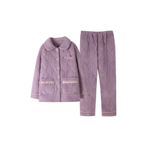 QIAONITONG Изображение Цвет Женский Пижамный Комплект