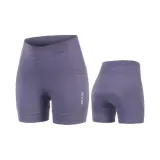 Фиолетовый, длина до бедра (размер в длину), верхняя одежда, шорты, с 2 карманами