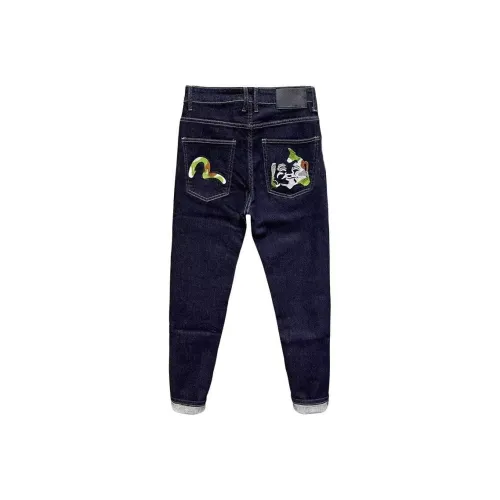 OKPI Blue Unisex Jeans OKPI Синий Унисекс Джинсы