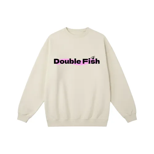 Двойная рыба Унисекс Свитшоты