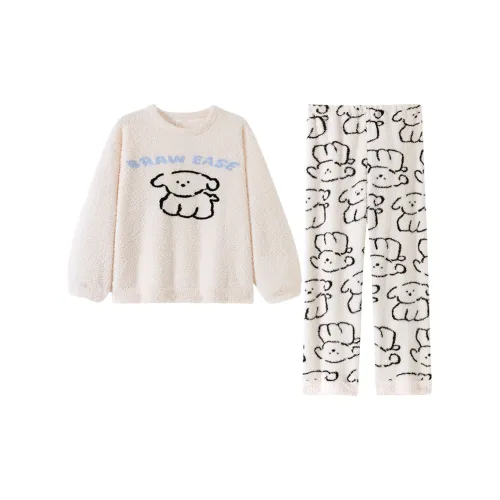 XIAOMENGMENGZHIYUE Пижамный комплект женский