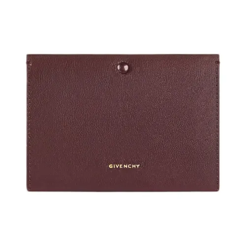 GIVENCHY Телячья кожа Кошелек Женские Бургунди