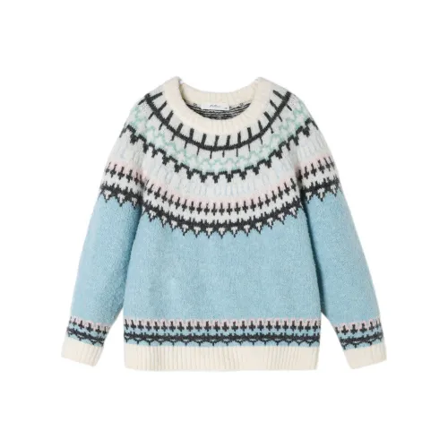 YUANYUAN GIRL Свитер Зимний Детский Возраст 3-7 лет