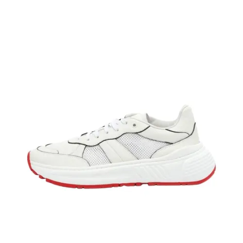 Bottega Veneta Устойчивый к истиранию Низкий Топ Повседневная Обувь Мужская Белая