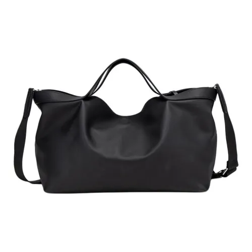 SHIZIYOUA Сумка через плечо из коровьей кожи унисекс черного цвета