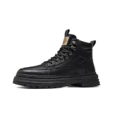 Черный с флисовой подкладкой