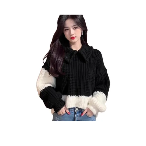 MORTEN SOLUM Черный Женский Трикотаж