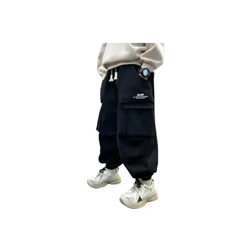 MUMUWU HOUSE Carbon Black Школьные Брюки