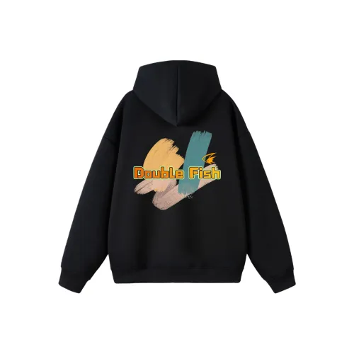 Двойная рыба Унисекс Свитшоты