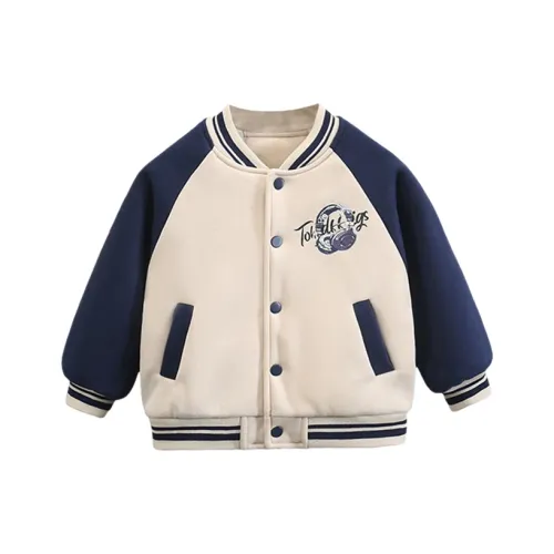 Lanza Повседневная бейсбольная куртка зимняя темно-синяя для детей 3-7 лет
