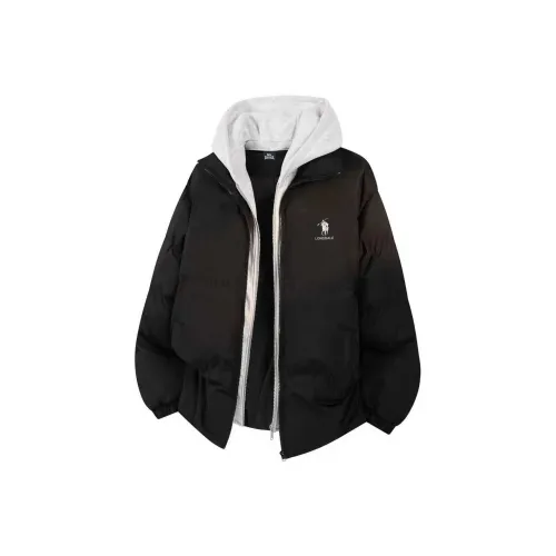 LONSDALE Хлопковый пуховик пальто унисекс