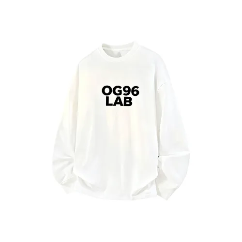 OG96 LAB Белый Унисекс T-рубашки