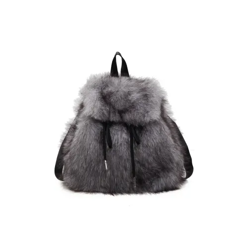 JIANMU Плюшевый рюкзак стандартный женский многоцветный