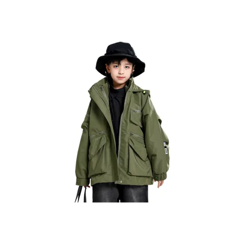 QIAONITONG Ветровка Подростки