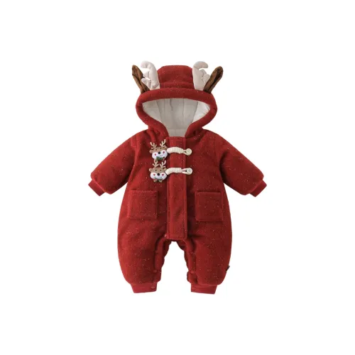 MUMUWU Комбинезоны и ползунки Красные для младенцев и малышей