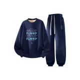 [2 пачки] Темно-синий + Темно-синий (Счастливая типография)