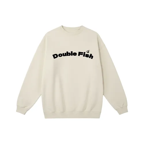 Двойная рыба Унисекс Свитшоты