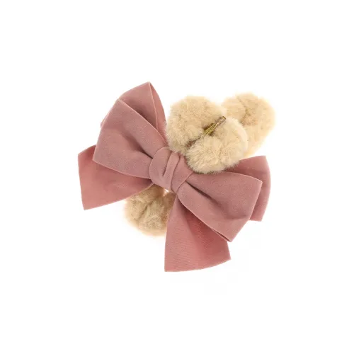 RUHUAMENG Плюшевые заколки для волос женские