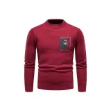 Флисовая подкладка, бордовый цвет