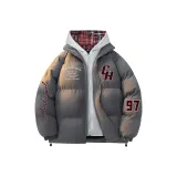 Темно-серая шляпа в клетку