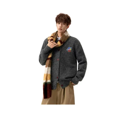 ONENINE34PM Серый Мужской Трикотаж