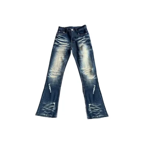 OKPI Blue Unisex Jeans OKPI Синий Унисекс Джинсы