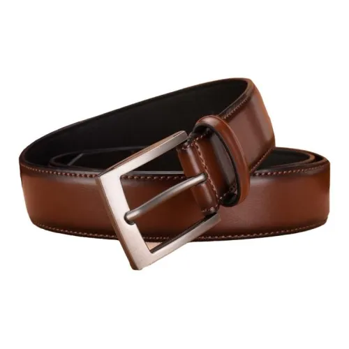 JEANSWEST Ремни из спилок коровьей кожи Мужской 3,5 см