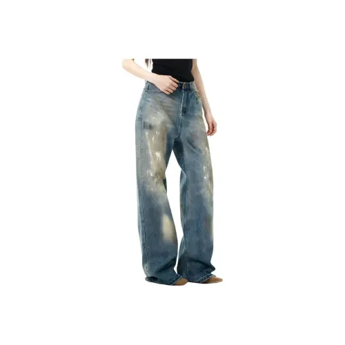 BRG Синий Женские Джинсы