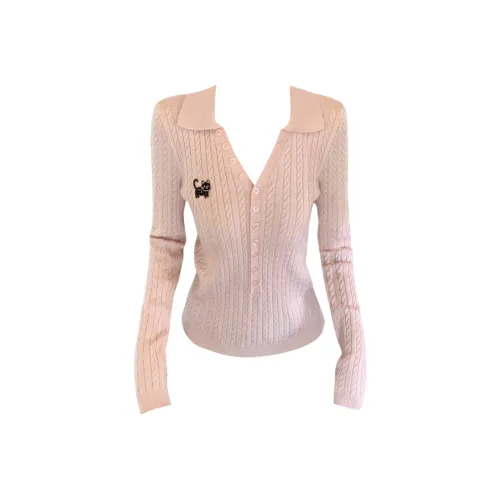 YICHAI Розовый Женский Трикотаж