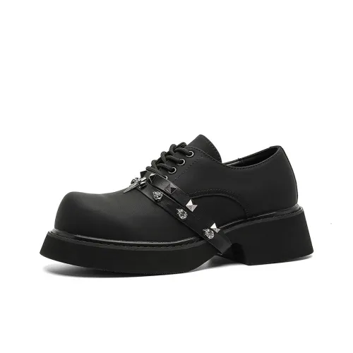 V ZERO FIVE Панк Chunky Обувь Повседневные кожаные туфли Мужской Модный Derby Обувь