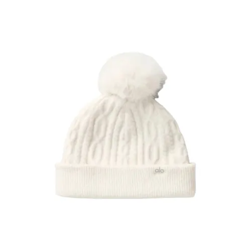 Alo Yoga Полиэстер Шапки-бини Женские Светлый Бежевый Светлый Какао