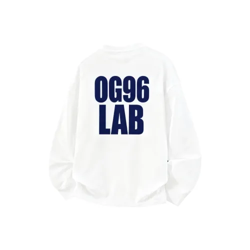OG96 LAB Белый Унисекс T-рубашки
