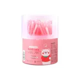 Двойная головка, ушные палочки, хлопок, розовый, одна коробка