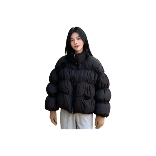 ZHUDIMEI Черный Женский пуховик