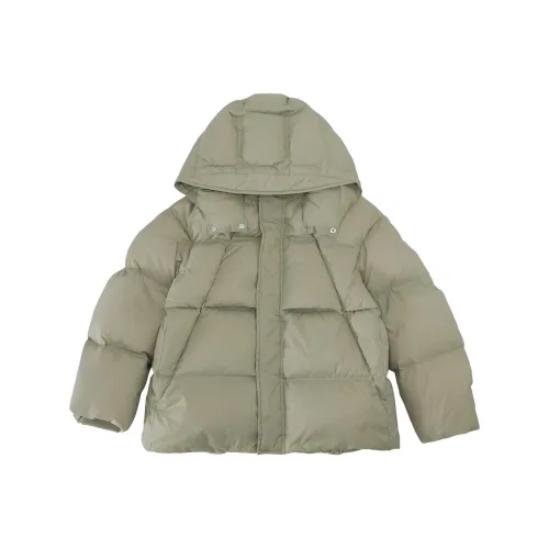 YUNPO Горохово-зеленый Школьный возраст Утеплённые куртки