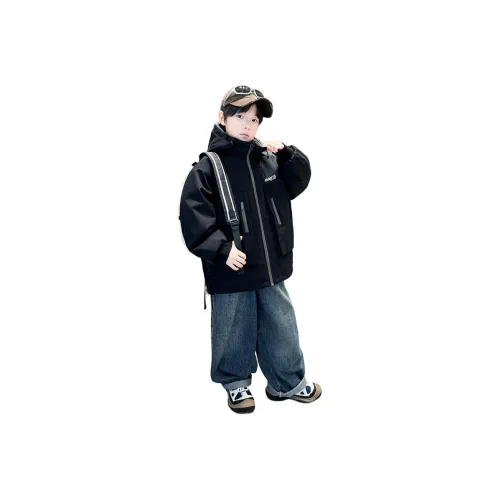 CAMKIDS Черный Школьный возраст Утеплённые куртки