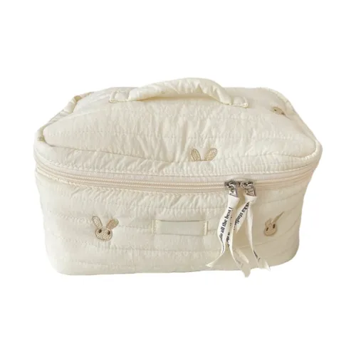 JIDUOMENG Вышивка Bunny Косметичка Сумка для хранения туалетных принадлежностей