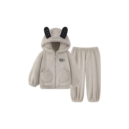 QIAOYUN Серый Женский Пижамный Комплект