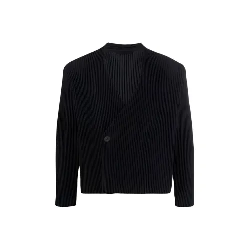 Homme Plissé Issey Miyake Черный Мужской Деловой Костюм