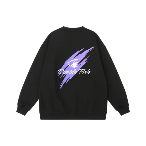 Двойная рыба Унисекс Свитшоты