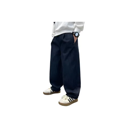 MUMUWU HOUSE Черный Золотой Синий Школьный возраст Джинсы