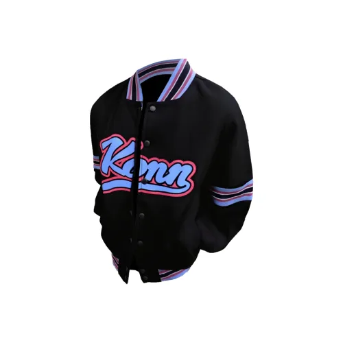 W9H2 Черный [Двойной слой прохладный шелк хлопок] Унисекс Бейсбольные Джерси