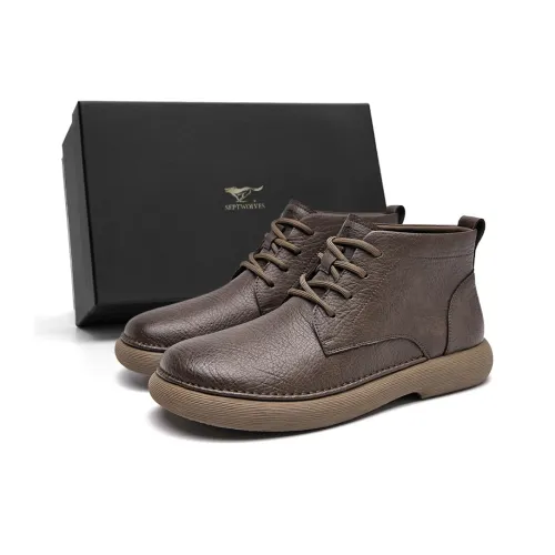 SEPTWOLVES Короткий MID Голень Мартин Ботинок Мужской