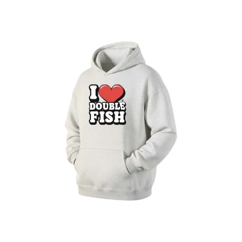 Двойная рыба Унисекс Свитшоты