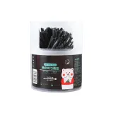 Двойная головка, ушные палочки, хлопок, черный, одна коробка